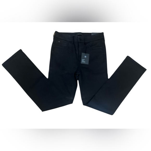 Ann Taylor Women's Black Straight Leg Jeans - Picture 2 of 5